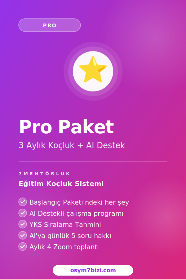 Eğitim Koçluğu - 3 Aylık Pro Paket