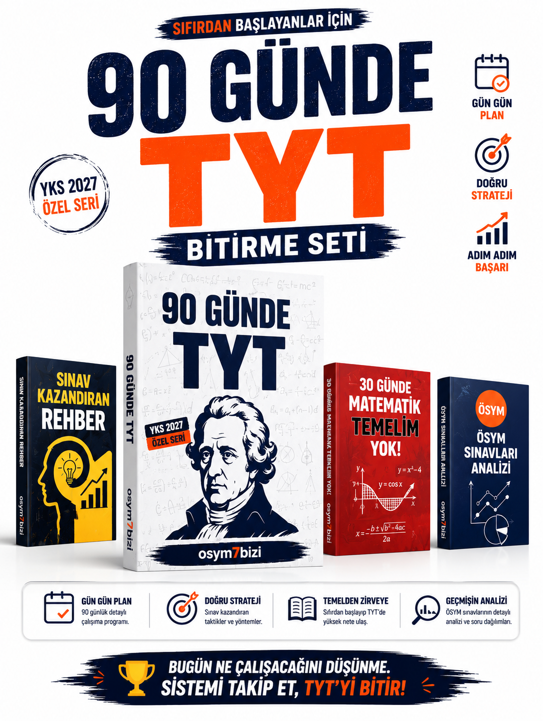 SIFIRDAN 90 GÜNDE TYT KAMPI - YKS 2027