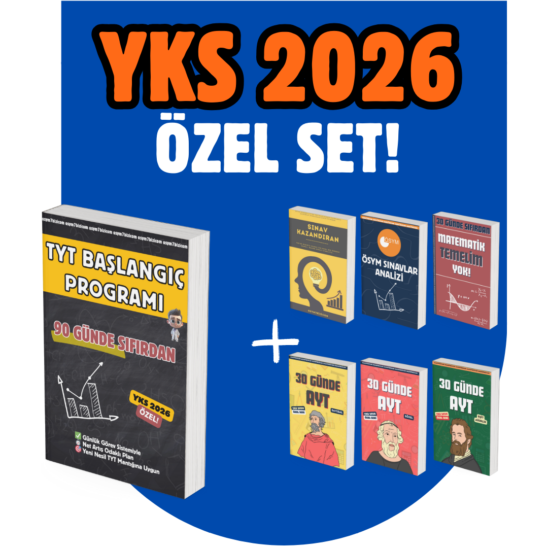 YKS 2026 TYT + AYT ÖZEL FULL SET! - DİJİTAL ÜRÜN