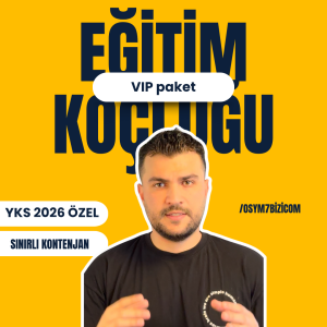 🥇 VIP Paket - Eğitim Koçluğu
