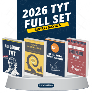 "TYT BAŞLANGIÇ PROGRAMI - 2026 TAYFA - 45 GÜNDE TYT BİTİR - dijital ürün"